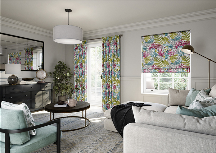 Maldives, Begonia - Roman Blind - Image 7